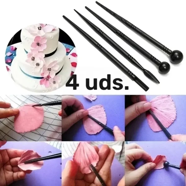 Herramientas de Escultura para Pétalos de Plástico - Image 2